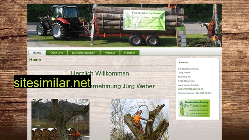 weber-forst.ch alternative sites
