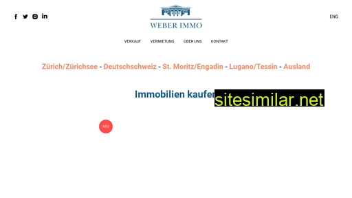 weber-immo.ch alternative sites