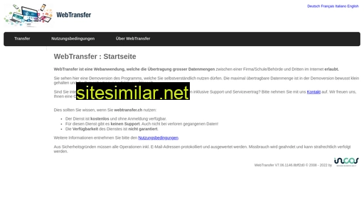 webtransfer.ch alternative sites