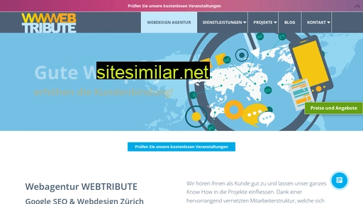 webtribute.ch alternative sites