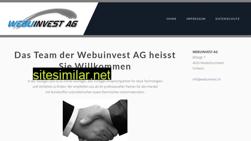 webuinvest.ch alternative sites