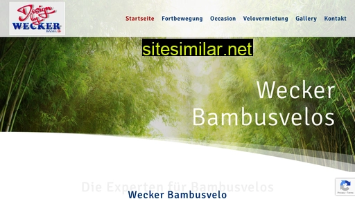 weckerbambusvelo.ch alternative sites