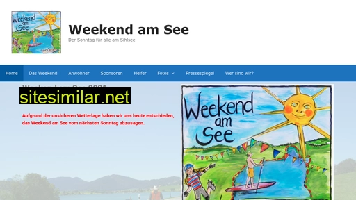 weekend-am-see.ch alternative sites