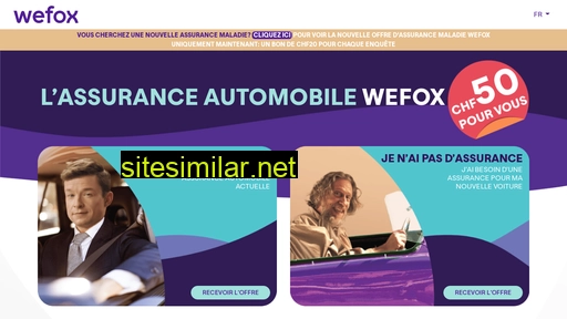Wefox-assurance similar sites