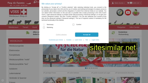 weidezaun-shop.ch alternative sites