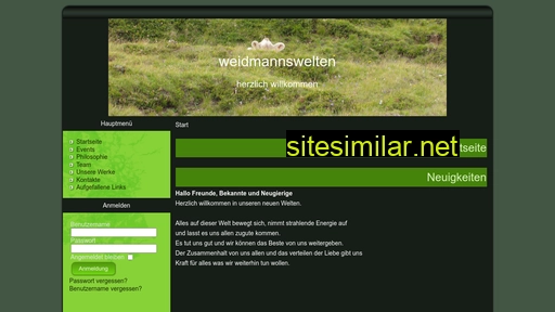 weidmannswelten.ch alternative sites