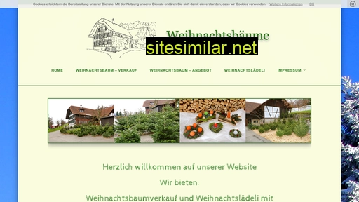 weihnachtsbaeume.ch alternative sites