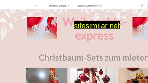 weihnachtsexpress.ch alternative sites