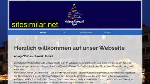 weihnachtsmarkt-ruswil.ch alternative sites
