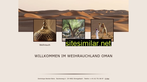 weihrauchland.ch alternative sites