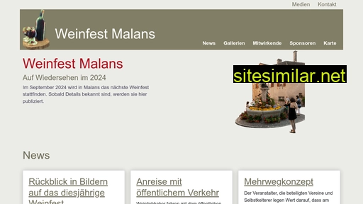 weinfest-malans.ch alternative sites