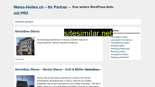 weiss-heiten.ch alternative sites