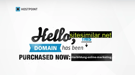 weiterbildung-online-marketing.ch alternative sites