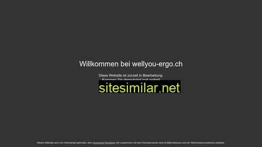 wellyou-ergo.ch alternative sites