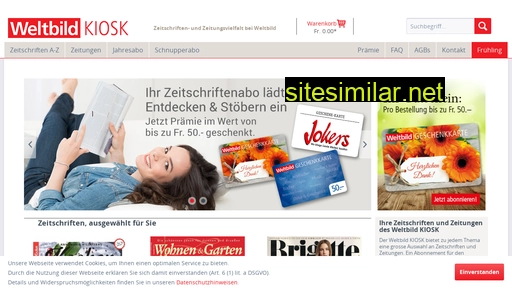 weltbild-kiosk.ch alternative sites