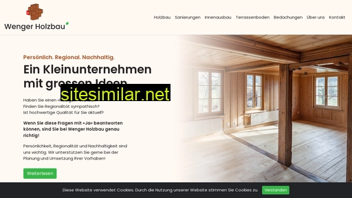 wengerholzbau.ch alternative sites
