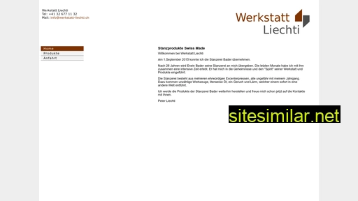 werkstatt-liechti.ch alternative sites