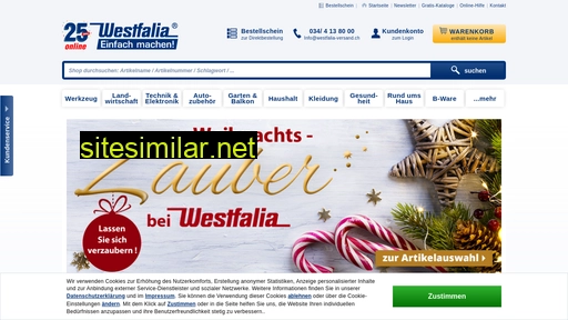 westfalia-versand.ch alternative sites