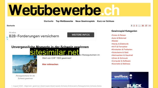wettbewerbe.ch alternative sites