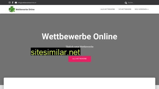 wettbewerbeonline.ch alternative sites