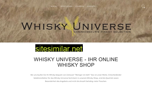 whisky-universe.ch alternative sites