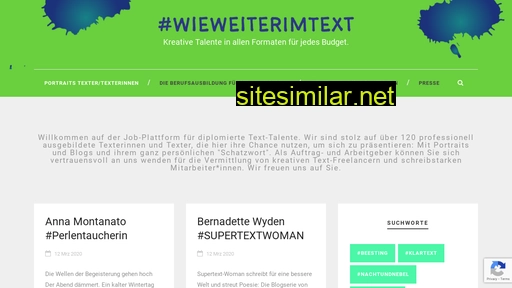 wieweiterimtext.ch alternative sites