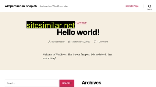 wimpernserum-shop.ch alternative sites