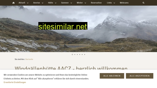 windgaellenhuette.ch alternative sites