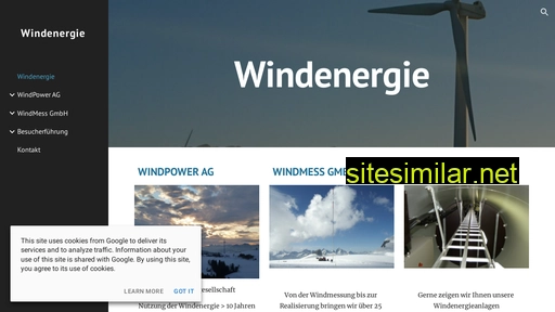 windpower.ch alternative sites