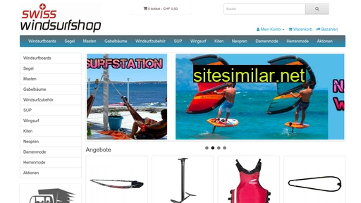 windsurf-shop.ch alternative sites