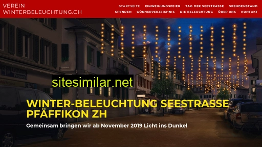 winterbeleuchtung.ch alternative sites
