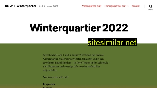 winterquartier-bern.ch alternative sites