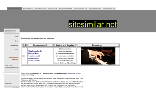 winterthur-klavierunterricht.ch alternative sites