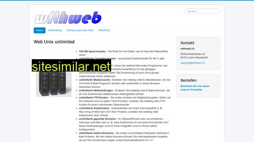withweb.ch alternative sites