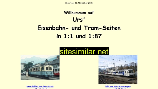 wittigbahn.ch alternative sites