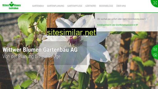 wittwerblumen.ch alternative sites