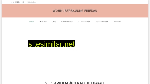 wohnueberbauung-friedau.ch alternative sites