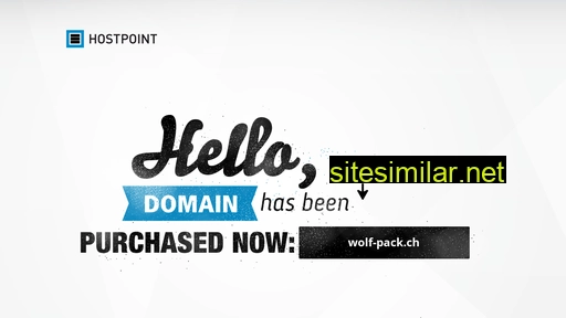 Wolf-pack similar sites