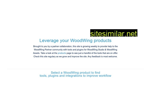 Woodwingintegrations similar sites