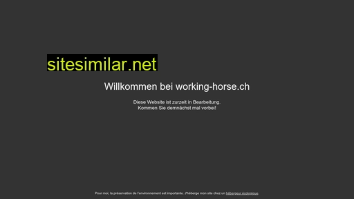 working-horse.ch alternative sites