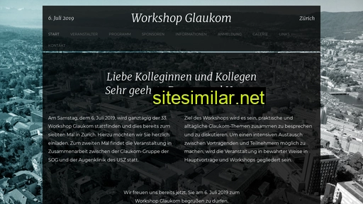 workshopglaukom.ch alternative sites