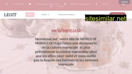 worldofmorocco.ch alternative sites
