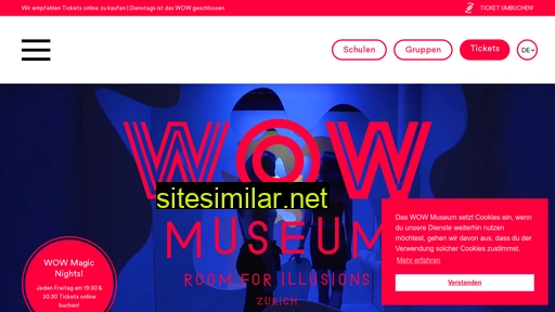 Wow-museum similar sites