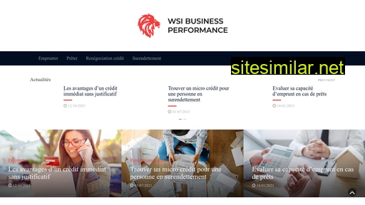 Wsibusinessperformance similar sites