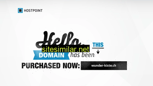 wunder-kiste.ch alternative sites
