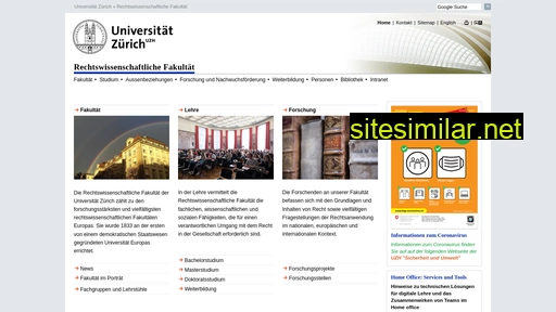 www.ius.uzh.ch alternative sites