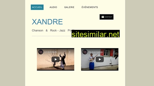 xandre.ch alternative sites