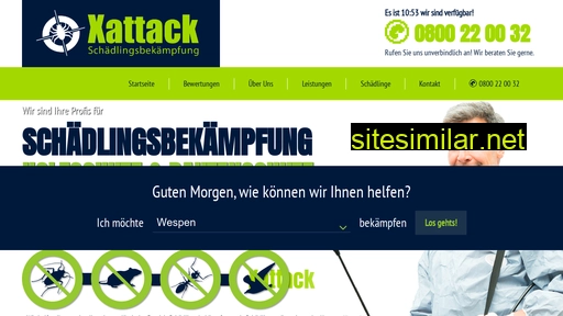 xattack-schaedlingsbekaempfung.ch alternative sites