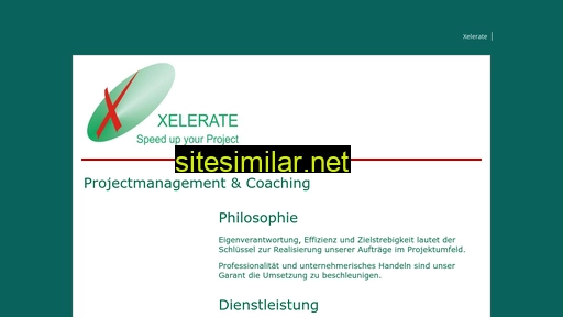 xelerate.ch alternative sites
