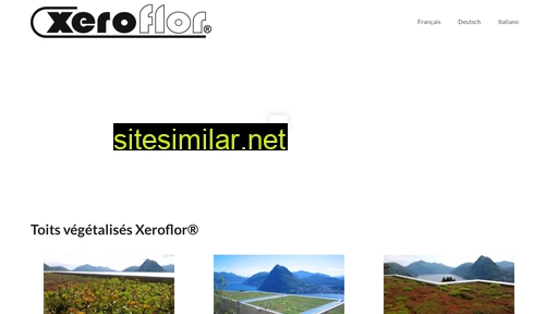 xeroflor.ch alternative sites